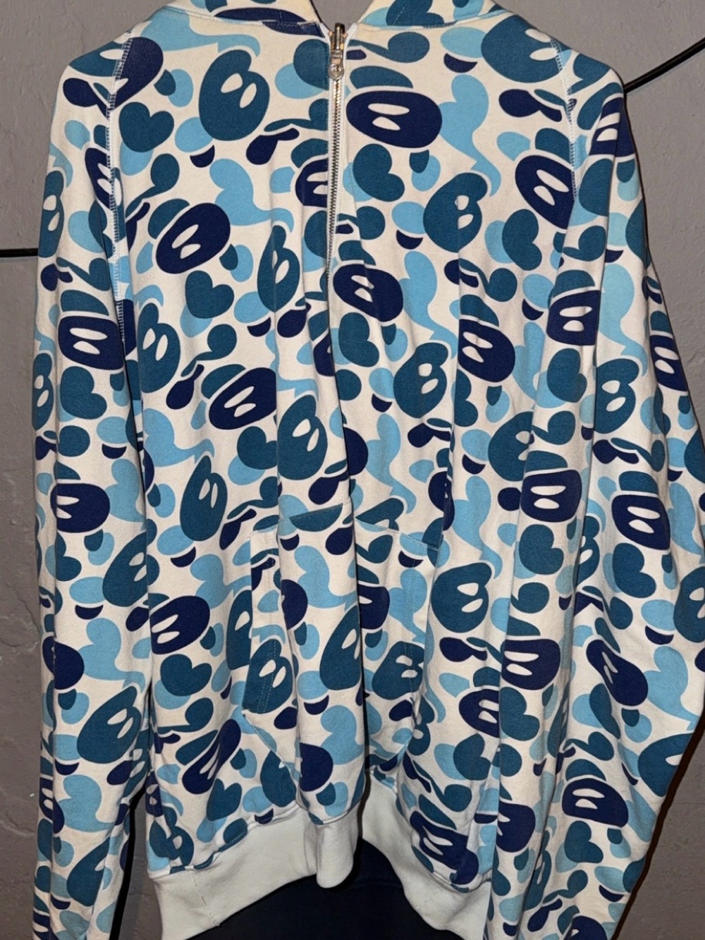 Baby Milo Bape Blue Camo Reversible (Rare) Vintage